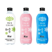 限地区、有券的上：RIO 雪気の水 乳酸菌味 苏打气泡水 480ml*15瓶