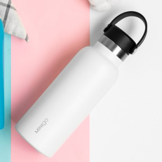 MINISO 名创优品 保温杯 500ml 白色