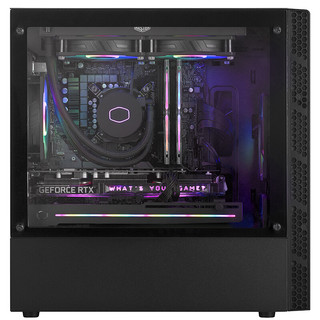 酷冷至尊 CoolerMaster)MB400L(智瞳)中塔机箱(MATX主板/钢玻侧板)