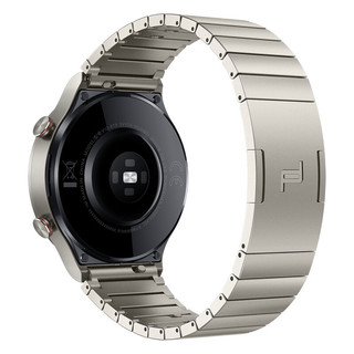 HUAWEI 华为 WATCH GT 2 保时捷设计款 智能手表 46.7mm 灰色 银色金属表带 (GPS、血氧、心率）