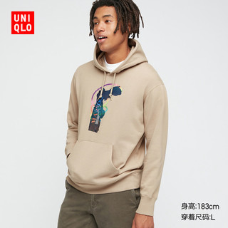 UNIQLO 优衣库 卢浮宫博物馆 437647 男士连帽卫衣