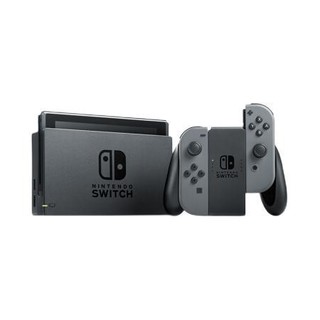 Nintendo 任天堂 Switch系列 国行续航增强版 游戏机 灰色+Pro手柄