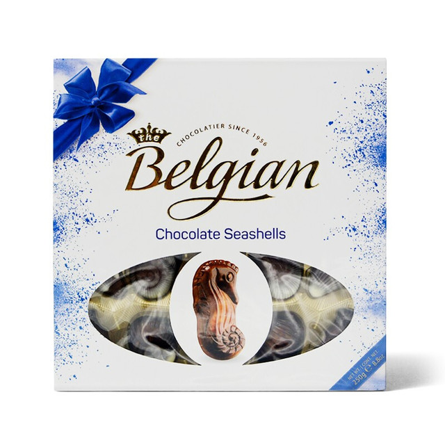 Belgian 白丽人 贝壳形巧克力 250g