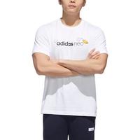 adidas 阿迪达斯 M GDTM LOGO TEE 蛋黄哥联名款 男子运动T恤 GP5905 白色 XXL