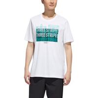 adidas NEO M SS TCNS TEE 2 男子运动T恤 GJ8755 白色 L