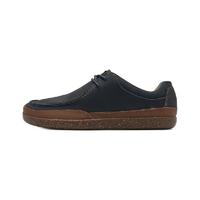 clarks 其乐 Un Lisbon Walk系列 男士休闲皮鞋 261496917 海军蓝 41.5