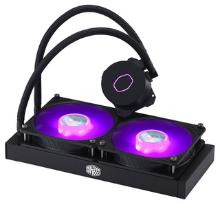 COOLER MASTER 酷冷至尊 冰神 B240 240mm 一体式水冷散热器 RGB