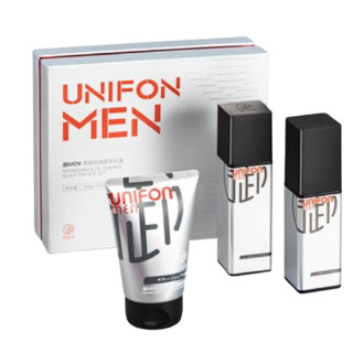 UNIFON MEN 御MEN 男士黑茶护肤礼盒装 (洁面乳100g+爽肤水120ml+保湿露100ml)