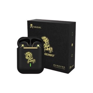 tokidoki 淘奇多奇 TD02 半入耳式真无线降噪蓝牙耳机 玄墨黑