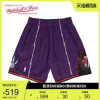 Mitchell&Ness Mitchellness猛龙队98-99年SW复古球裤MN休闲篮球运动短裤BF风