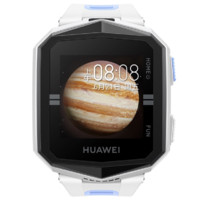 HUAWEI 华为 儿童手表 3X 4G智能手表 42.8mm 月光白 白色TPU表带（GPS、AI识物）