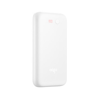 aigo 爱国者 T20000 移动电源 白色 20000mAh Type-C 双向快充