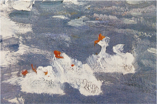 artmorn墨斗鱼艺术吴冠中太湖鹅群4661cm艺术品收藏级别新中式风格配