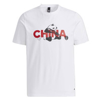 adidas 阿迪达斯 CHINA TEE M 2 男子运动T恤 GP1848 白色 M