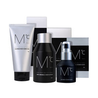 MdoC 蒙度士 男士紧致抗皱护肤套装 (柔肤乳150ml+精华乳30ml+去黑头磨砂洁面乳150g)