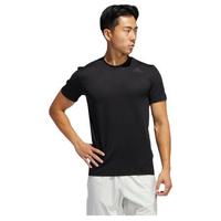 adidas 阿迪达斯 KENTA RISE TEE 男子运动T恤 FL4333 黑色 S