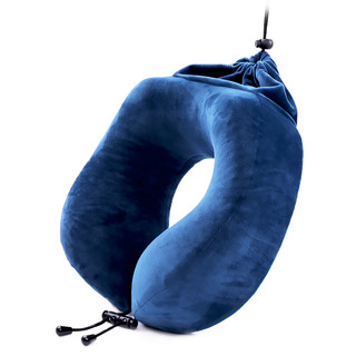 PLUS会员：Carsetcity 卡饰社 便携式记忆棉U型枕 CS-83086 蓝色