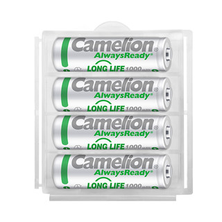 Camelion 飞狮 NH-AA1000ARBP4 5号镍氢充电电池 1.2V 1000mAh 4粒装