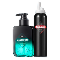 左颜右色 男士清肌洁面乳护肤套装 (洁面乳150g+去角质慕斯120ml)