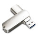 PLUS会员：Teclast 台电 镭神Plus系列 镭神Plus USB 3.0 U盘 银色 128GB USB