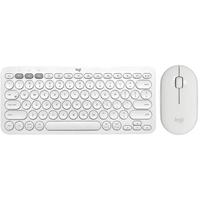 logitech 罗技 K380 无线键盘+Pebble 无线鼠标 键鼠套装 白色