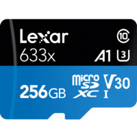 Lexar 雷克沙 633x microSD存储卡 256GB C10 UHS-I V30 U3 A1)