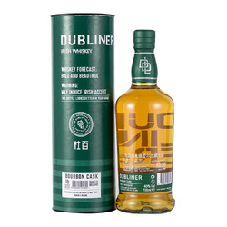 杜百（Dubliner ）波本桶威士忌洋酒 40%vol爱尔兰原装进口 混合威士忌 700ml
