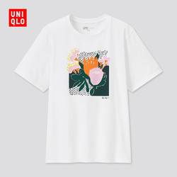 UNIQLO 优衣库 女装 (UT) CassieByrnes印花圆领T恤(短袖) 437914