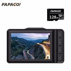 PAPAGO 趴趴狗 N291 WIFI版 迷你行车记录仪 + 128GB卡 单镜头