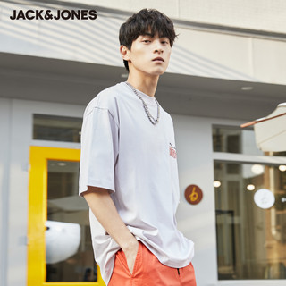 JACK&JONES 杰克琼斯 221101051 男士潮流宽松T恤