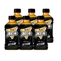 康师傅冰力无羁无糖零卡冰红茶饮料330ml6瓶300ml6瓶