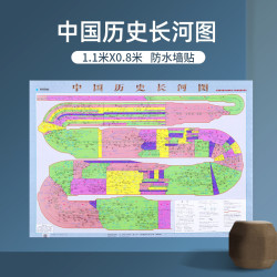 中国历史长河图大幅朝代顺序大事年表