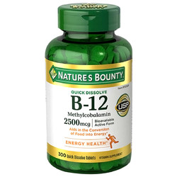 NATURE'S BOUNTY 自然之宝 维生素B12 300粒