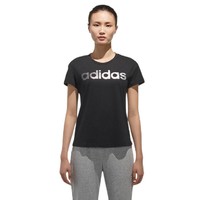 adidas 阿迪达斯 GFX T FOIL LINE 女子运动T恤 CX5153 黑色 M