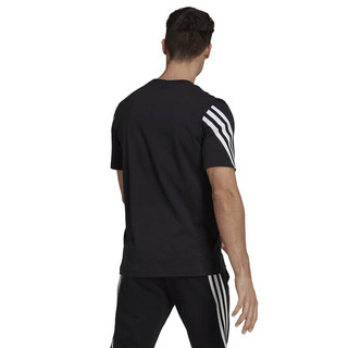 adidas 阿迪达斯 M 3S TAPE TEE 男子运动T恤 GP4118 黑色 S