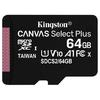 Kingston 金士顿 microSDXC A1 UHS-I U3 TF存储卡 64GB