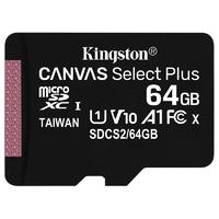 亲子会员：Kingston 金士顿 SDCS2系列 Micro-SD存储卡 64GB（UHS-I、V10、U1、A1）