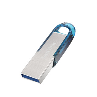 SanDisk 闪迪 U鱼 USB 3.0 U盘 蓝色 64GB USB+挂绳+OTG转接头