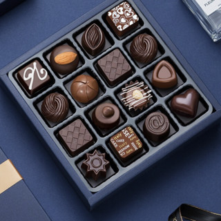 Loncy 萝西 锦之蓝 夹心黑巧克力礼盒 混合口味 160g