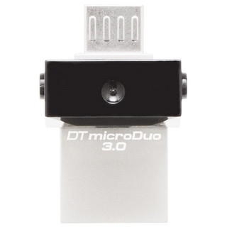 Kingston 金士顿 DataTraveler系列 DTDUO3 USB 3.0 U盘 银色 64GB USB/Micro USB双口