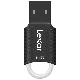Lexar 雷克沙 LJDV40-64GAB USB 2.0 U盘 黑色 64GB USB
