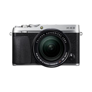 FUJIFILM 富士 X-E3 APS-C画幅 微单相机 银色 SUPER EBC XF 18-55mm F2.8 R LM OIS 变焦镜头 单头套机