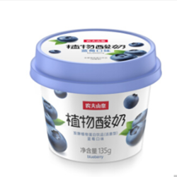 NONGFU SPRING 农夫山泉 植物酸奶 巴旦木味 净含量  135g*12杯