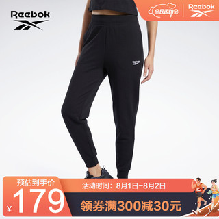 Reebok 锐步 运动经典CL F VECTOR PANTS女子基础款长裤 FK2779_黑色 A/2XS