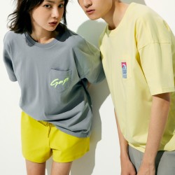 Gap 盖璞 000701144 男女款纯棉短袖