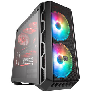 酷冷至尊 CoolerMaster)MasterCase H500中塔主机机箱(ATX主板/双20cmARGB风扇/0.7mm板材/360水冷/长显卡)