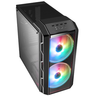 酷冷至尊 CoolerMaster)MasterCase H500中塔主机机箱(ATX主板/双20cmARGB风扇/0.7mm板材/360水冷/长显卡)