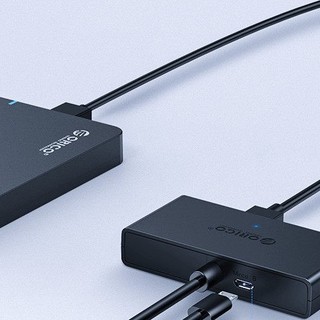 ORICO 奥睿科 USB3.0HUB 一分四 黑色