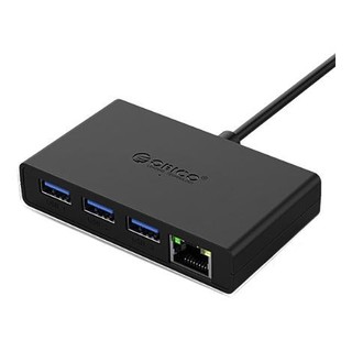 ORICO 奥睿科 USB3.0HUB 一分四 黑色