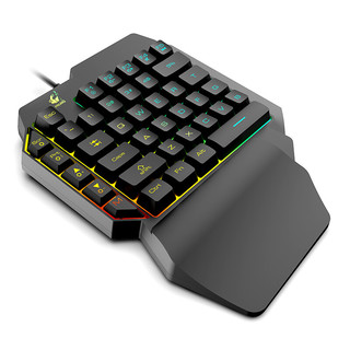 Saitake 赛太克 K15 39键 有线机械键盘 黑色 RGB